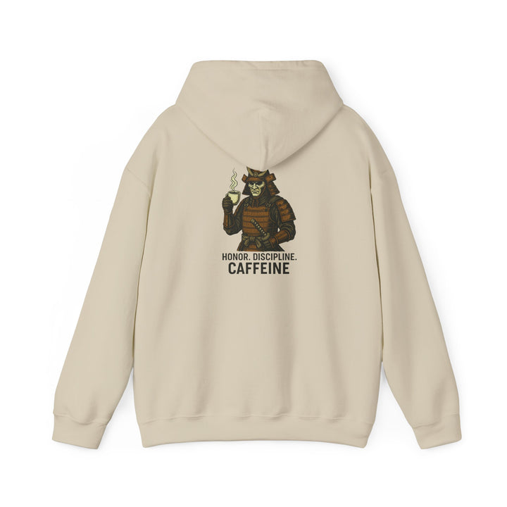 "Honor. Discipline. Caffeine." Hoodie