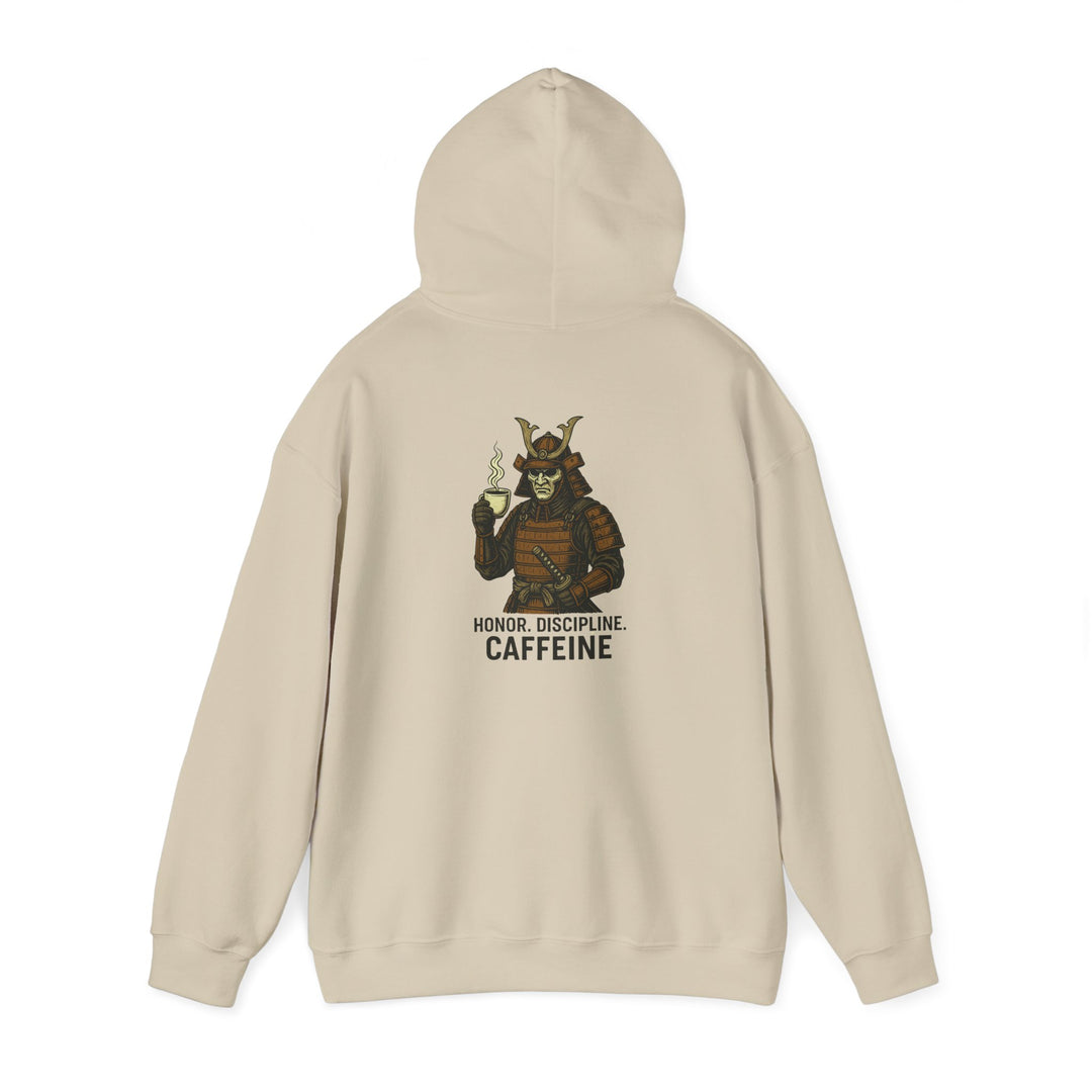 "Honor. Discipline. Caffeine." Hoodie