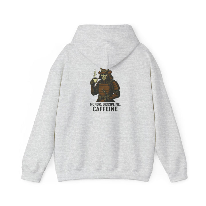 "Honor. Discipline. Caffeine." Hoodie