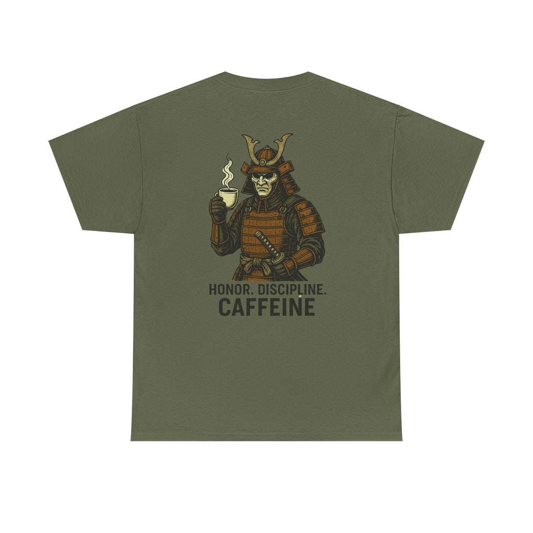 "Honor. Discipline. Caffeine" Tee