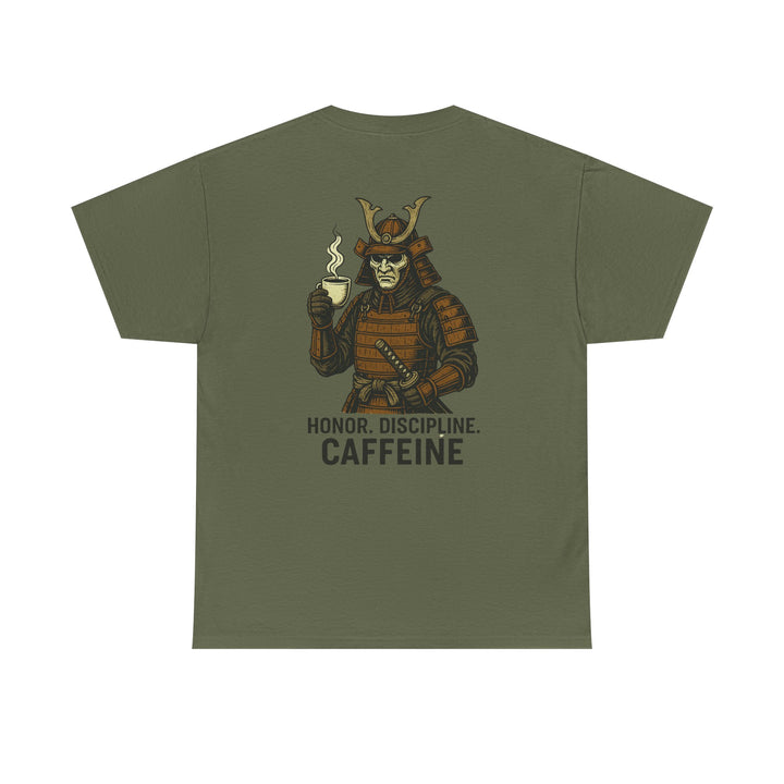 "Honor. Discipline. Caffeine" Tee