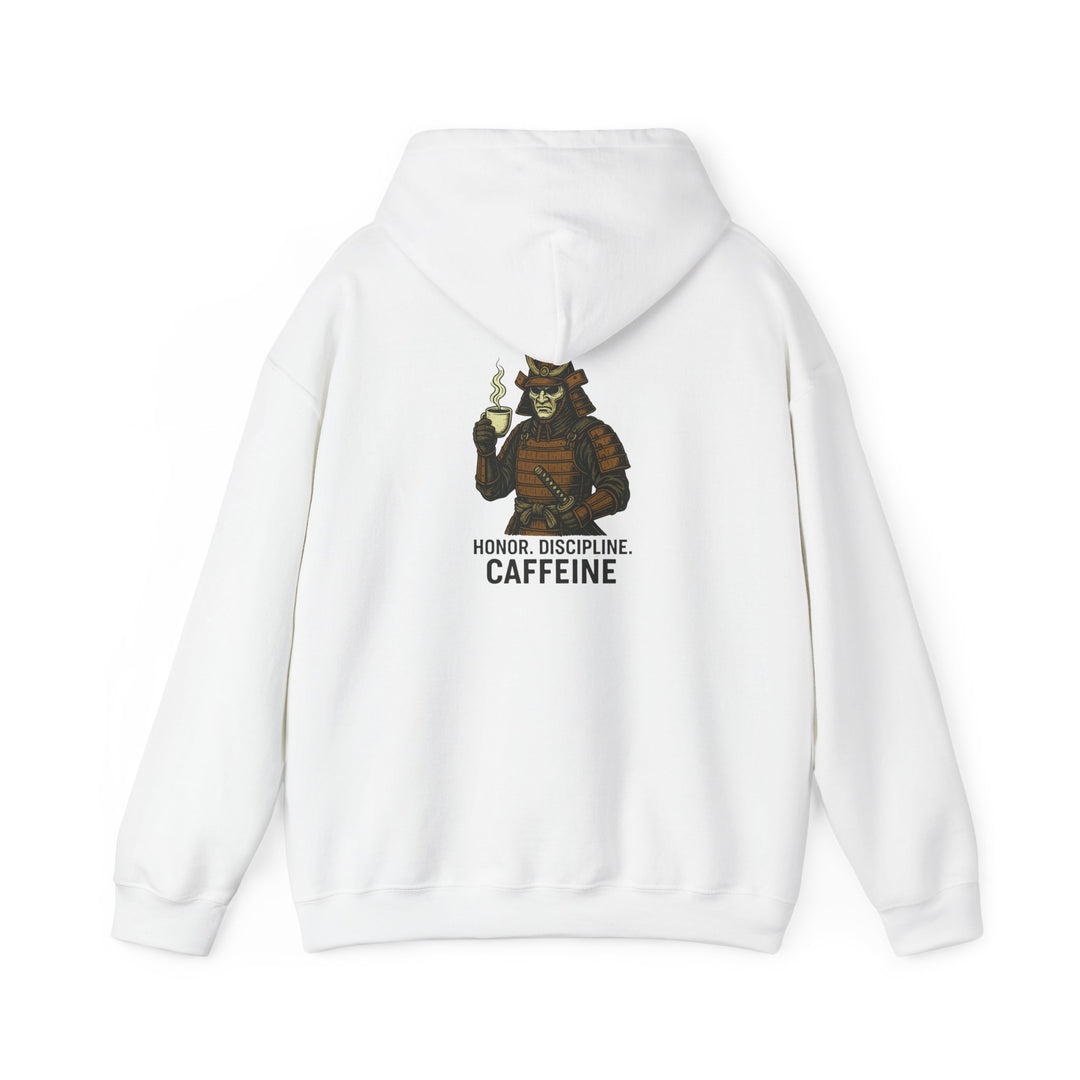 "Honor. Discipline. Caffeine." Hoodie