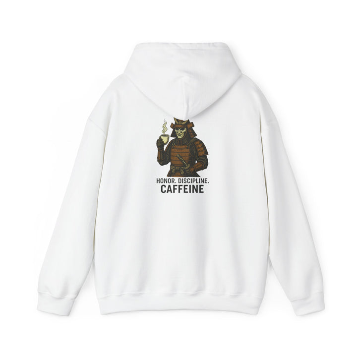 "Honor. Discipline. Caffeine." Hoodie