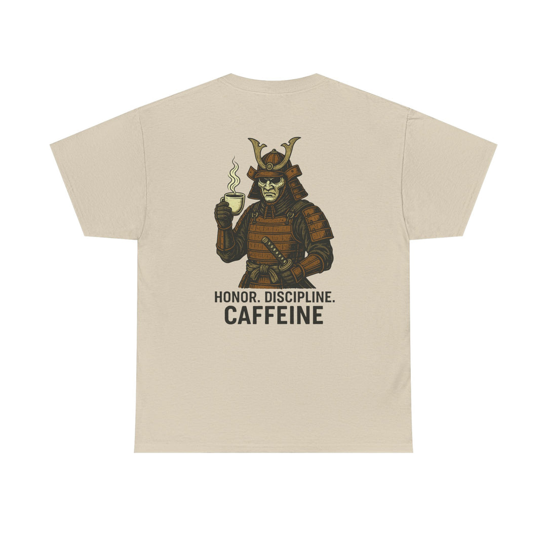 "Honor. Discipline. Caffeine" Tee