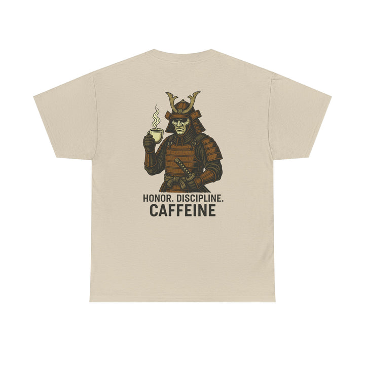 "Honor. Discipline. Caffeine" Tee