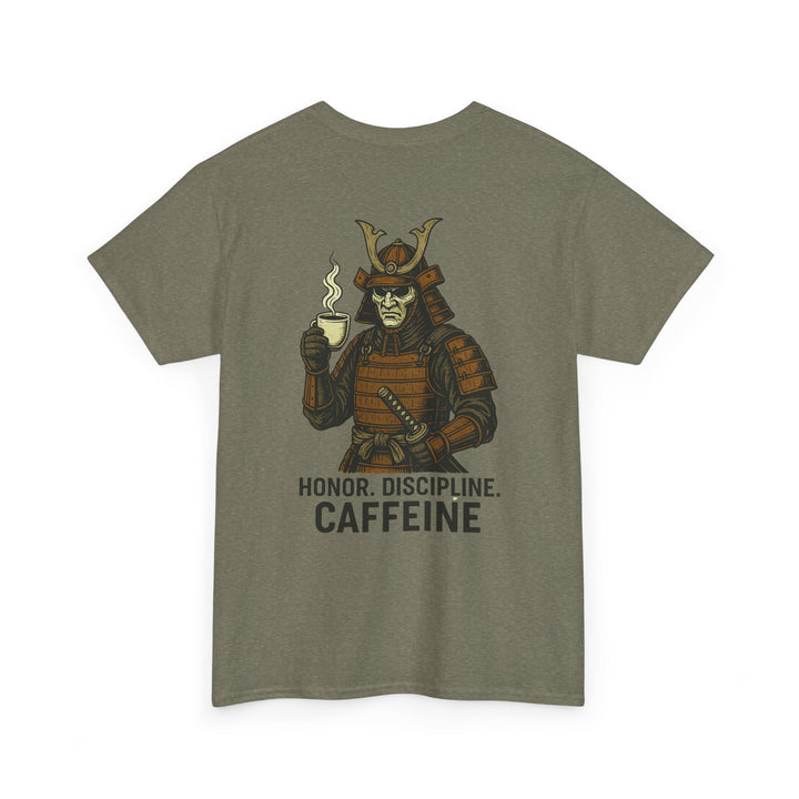"Honor. Discipline. Caffeine" Tee