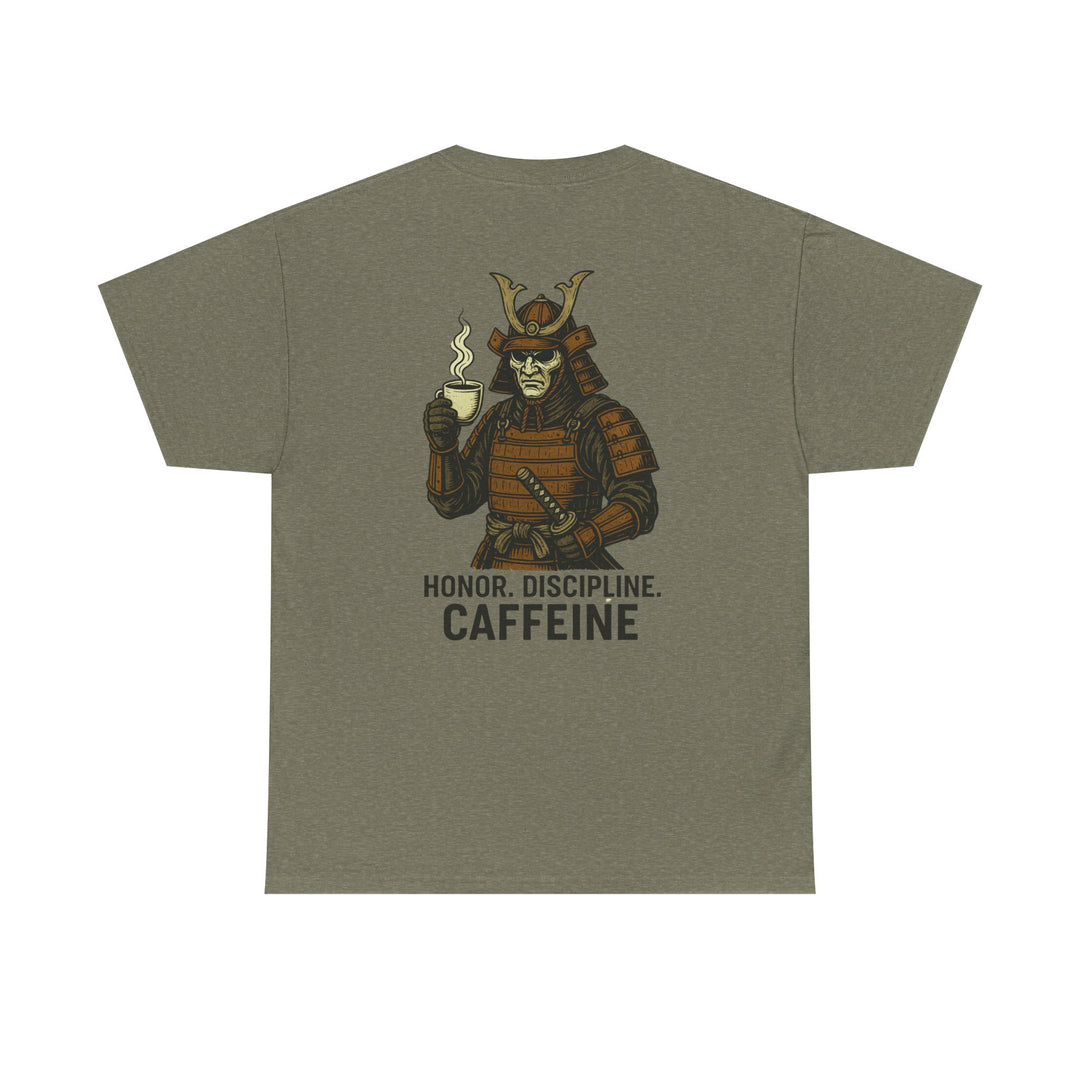 "Honor. Discipline. Caffeine" Tee