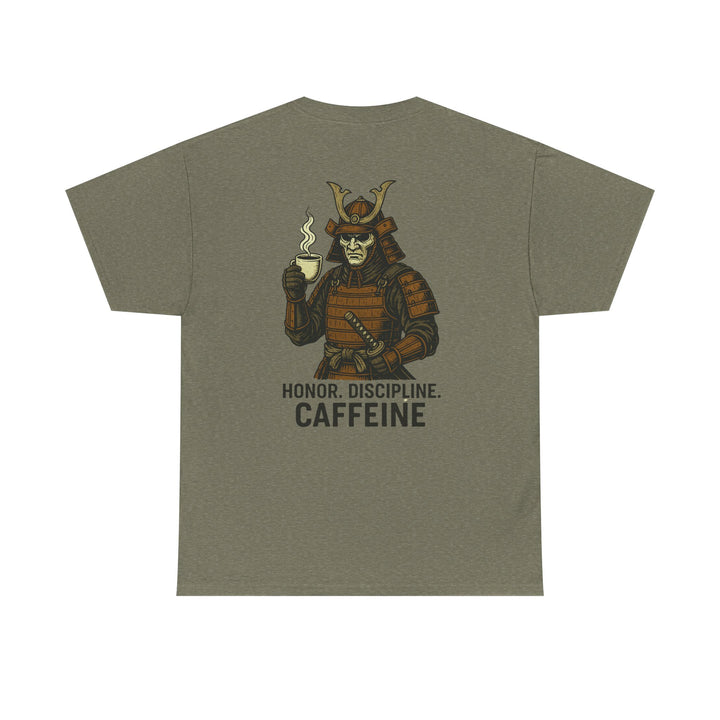 "Honor. Discipline. Caffeine" Tee