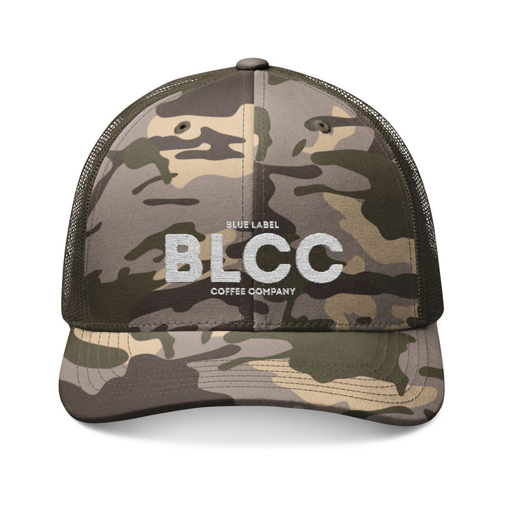Embroidered "BLCC" Camouflage Trucker Hat