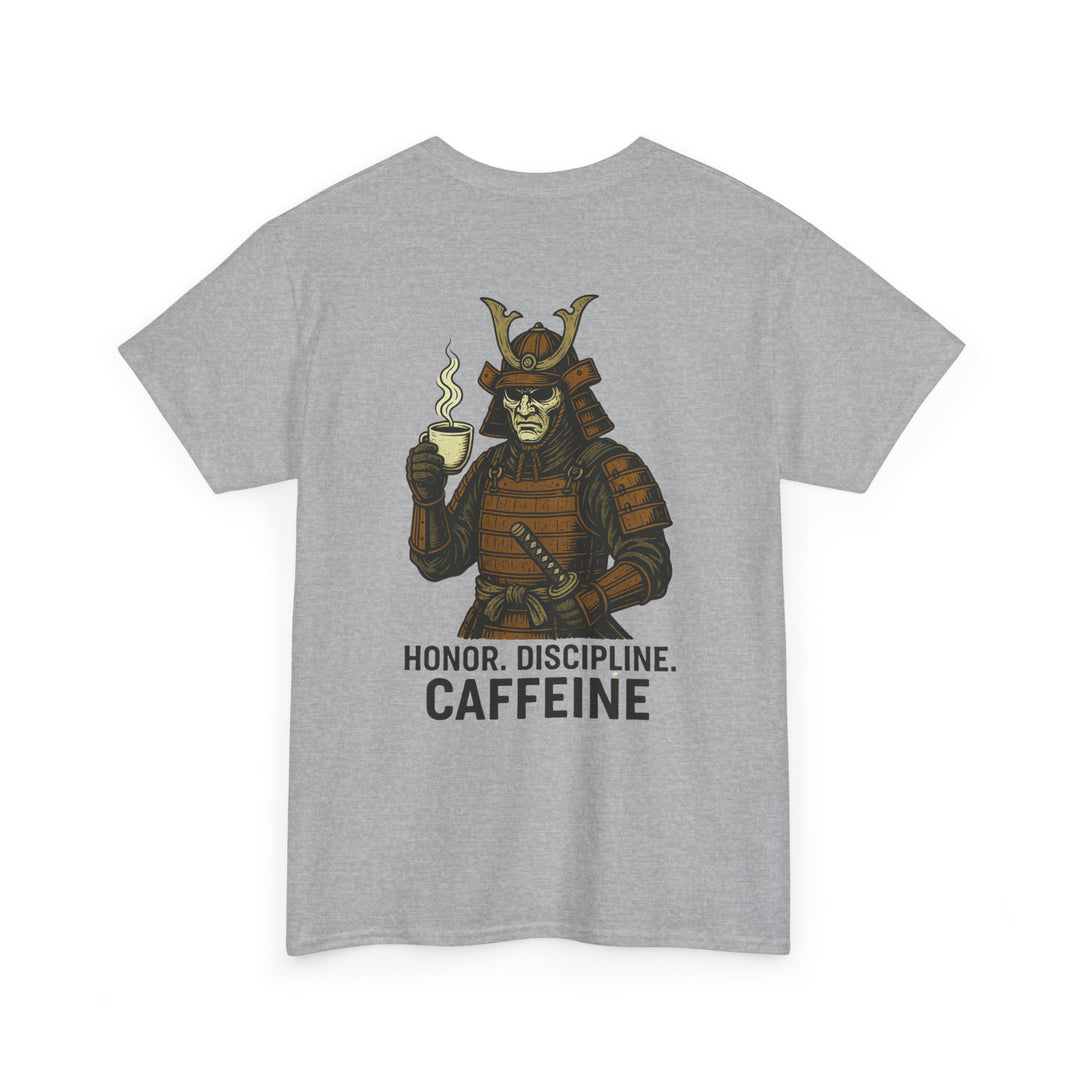 "Honor. Discipline. Caffeine" Tee