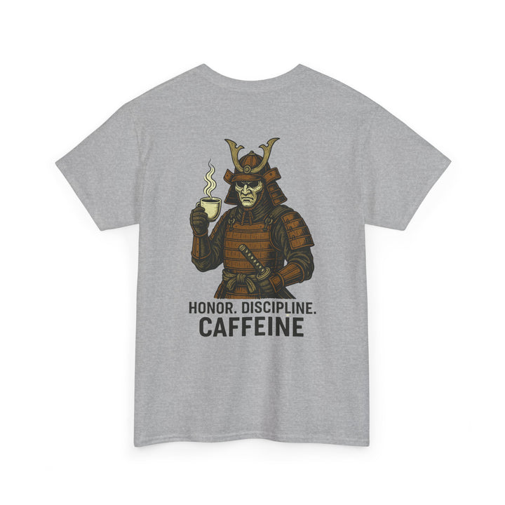 "Honor. Discipline. Caffeine" Tee
