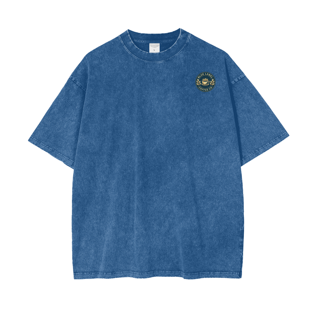 Before Enlightenment, Cornflakes and Coffee Oversize Snow Washed T-Shirt