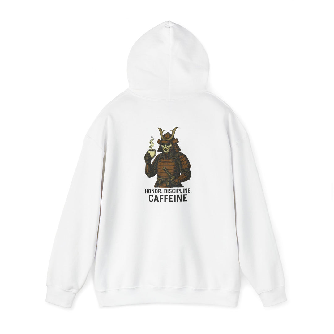 "Honor. Discipline. Caffeine." Hoodie