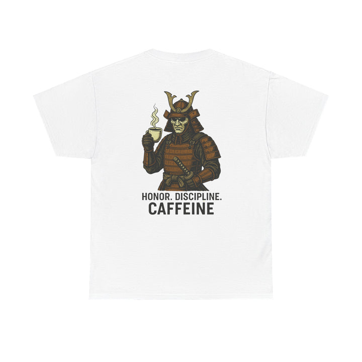 "Honor. Discipline. Caffeine" Tee
