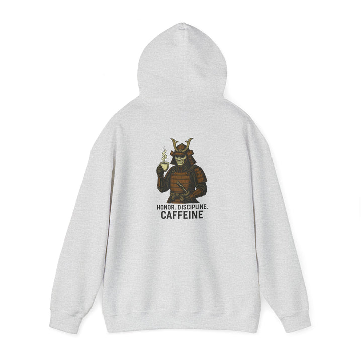 "Honor. Discipline. Caffeine." Hoodie
