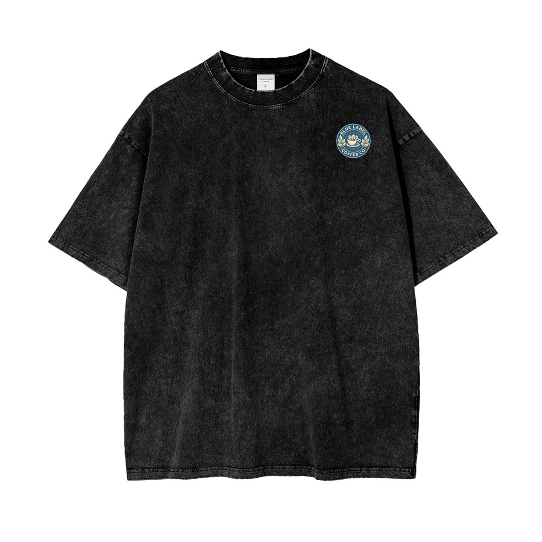Before Enlightenment, Cornflakes and Coffee Oversize Snow Washed T-Shirt